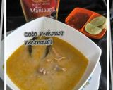 Foto langkah ke 4 dari resep Coto makassar ga pake daun bawang dan bawang goreng karena nggak.