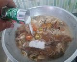 Foto langkah ke 3 dari resep Kicik Gereh (Ikan Asin) Kuah Pedas Santan.