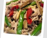 豆干肉絲的食譜步驟1照片