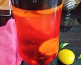 A picture of step 7 of Qomi lemonade.