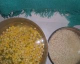 A picture of step 1 of Corn Broken Wheat Dosa.