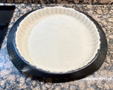 Foto del paso 4 de la receta: Pastel con nueces, pasas, manzanas y cabello de ángel