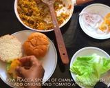 சென்னா மசாலா பன்(chana masala bun) ரெசிபி ஸ்டேப் 9 புகைப்படம்