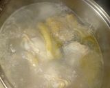 Foto del paso 1 de la receta: Fideos con crema y pollo
