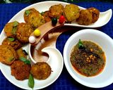A picture of step 3 of Masala Vada.