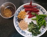A picture of step 2 of Amla chutney.