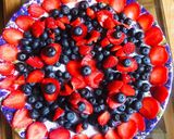 A picture of step 4 of Blueberry strawberry salad.
