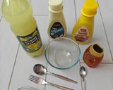 Mézes-mustáros szósz, mártogatós recept fázis 1 fotója