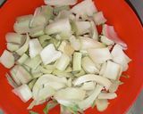 A picture of step 5 of Minestrone with Cauliflower Leaves.