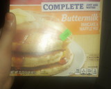 A picture of step 5 of Pancake with souce.