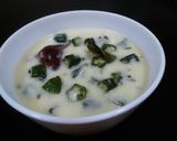 A picture of step 5 of Bhinda Ni Kadhi.