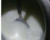 A picture of step 1 of Rabdi Kheer.