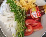 Hình bước làm 2 của món Mực xào chua ngọt