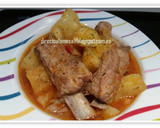 Foto del paso 4 de la receta: Patatas guisadas con costillas