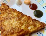 A picture of step 5 of Potato French Toast.