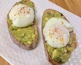Une image de l'étape 1 de Avocado toast œuf poché.