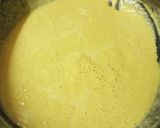 A picture of step 3 of Besan ki burfi.