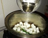A picture of step 2 of Morcurry kerala style/morkuzhambu.
