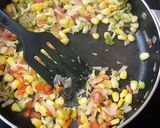 A picture of step 2 of Crepe Egg Kebab.