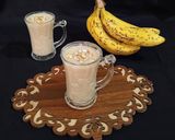 A picture of step 4 of Banana Dates Shake.
