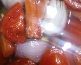 A picture of step 1 of Tomato soup with Carrot and Potato.