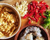 Foto langkah ke 1 dari resep Salted Egg Prawn/Udang Telur Asin.