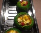 Foto del paso 4 de la receta: Zapallito relleno con verduras y carne. Súper fácil y rápido ✴🔝