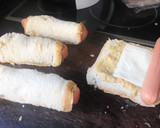 Foto del paso 6 de la receta: Salchichas gigantes envueltas en pan de molde