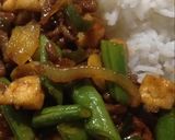 Foto langkah ke 5 dari resep Tumis buncis tahu dan daging sapi giling.