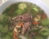 Hình bước làm 4 của món Canh mướp nấu tôm tích