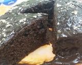 A picture of step 3 of Chocolate Almond Walnut Cake.