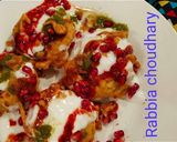 A picture of step 1 of Alo tikki chaat.