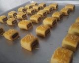 Foto langkah ke 8 dari resep 9. Tim Tam waffer Cookies.