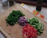 عکس مرحله 1 از دستور سالاد نخود🥗سالاد مدیترانه ای