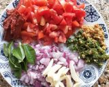 A picture of step 1 of Rajma in Gravy.