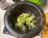 A picture of step 2 of Nasi goreng (Indonesian stir-fried rice).