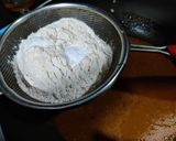 A picture of step 2 of Eggless, sugar-free atta cake.
