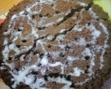 A picture of step 6 of Chocolate Poke Cake.