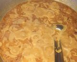 A picture of step 6 of Rajasthani gatte ki sabzi.