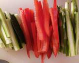 Crescenza and veg parcels recipe step 1 photo