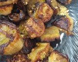 عکس مرحله 1 از دستور ته چین گوشت چرخ کرده و بادمجان