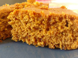 Budín saludable de pera/manzana