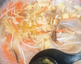 A picture of step 12 of Long life & Health! Warm Soba Noodle.