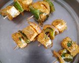 A picture of step 4 of Paneer tikka masala.