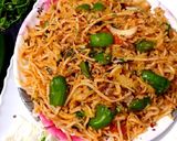 वेज स्पघेटी (इटालियन डिश) रेसिपी चरण 16 फोटो