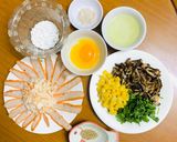 Hình bước làm 6 của món SÚP TÔM chả cua~ cho ngày se lạnh