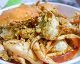 Foto langkah ke 5 dari resep Kepiting Pedas Saus Padang.