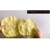 A picture of step 1 of Dahi Papad ki Sabzi.