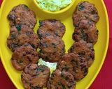 A picture of step 3 of Daal Vada (Lentils Fritters).