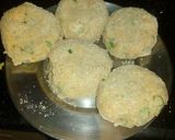 A picture of step 6 of Mix vegetable corn tikki.